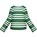 Green Striped LS