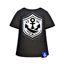 Black Anchor Tee
