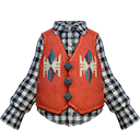 Squid-Pattern Waistcoat