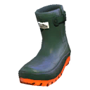 Green Rain Boots