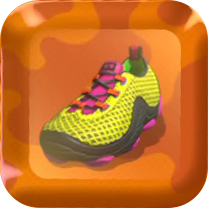 Yellow-Mesh Sneakers