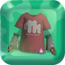 Red V-Neck Limited Tee