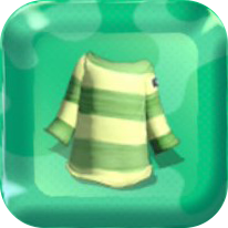 Lime Easy-Stripe Shirt