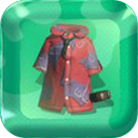 Red Hula Punk with Tie