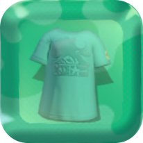 Green Velour Octoking Tee