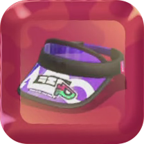 Purple Novelty Visor