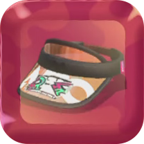 Orange Novelty Visor