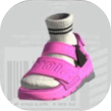 Pink Dadfoot Sandals